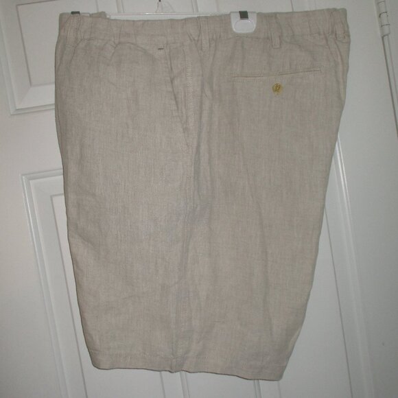 Tommy Bahama Mens Natural Linen Resort Wear Short Pant NWOT Size 44W-46W or 2XLB - Picture 1 of 3